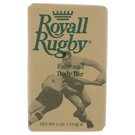 Royall Rugby by Royall Fragrances, 8 oz Face & Body Bar (Soap) for Men ,