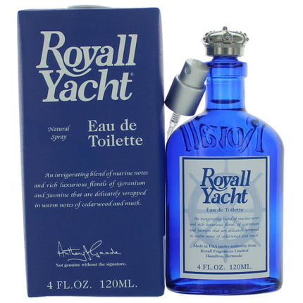 Royall Yacht by Royall Fragrances, 4 oz Eau De Toilette Spray for Men ,