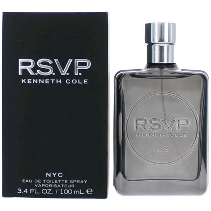 RSVP by Kenneth Cole, 3.4 oz Eau De Toilette Spray for Men ,