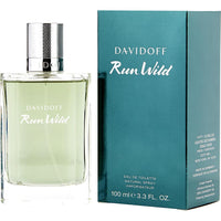 Run Wild by Davidoff, 3.3 oz Eau De Toilette Spray for Men ,
