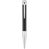 S.T. Dupont Ballpoint Pen - D-Initial Black Lacquer and Chrome Material | DP265200 ,