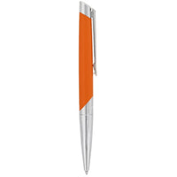 S.T. Dupont Ballpoint Pen - Defi Millenium Matte Orange Brass and Chrome | DP405737 ,