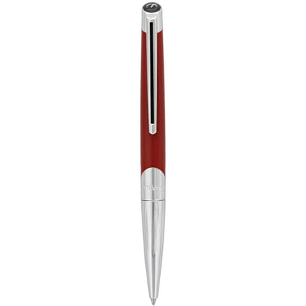S.T. Dupont Ballpoint Pen - Defi Millenium Matte Red Lacquer and Chrome | DP405739 ,