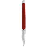 S.T. Dupont Ballpoint Pen - Defi Millenium Matte Red Lacquer and Chrome | DP405739 ,