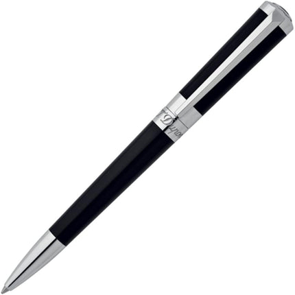 S.T. Dupont Ballpoint Pen - Liberte Black Lacquer and Palladium Finish | DP465674 ,