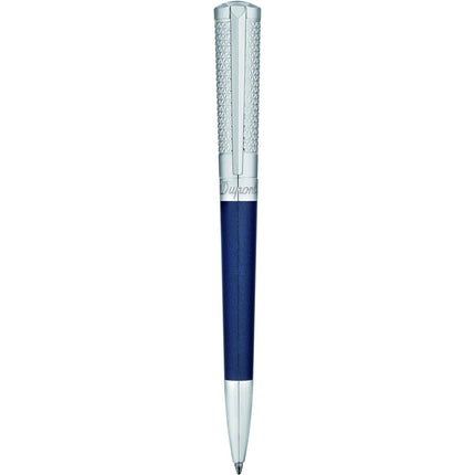 S.T. Dupont Ballpoint Pen - Liberte Palladium Finish Natural Blue Lacquer | DP465017 ,