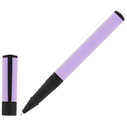 S.T. Dupont Rollerball Pen - D-Initial Velvet Matte Lilac with Black Trim | DP262001 ,