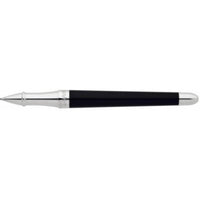 S.T. Dupont Rollerball Pen - Liberté Black Lacquer and Silver Palladium | DP462674 ,
