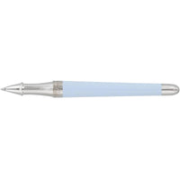 S.T. Dupont Rollerball Pen - Liberté Blue Lacquer and Silver Palladium | DP462679 ,