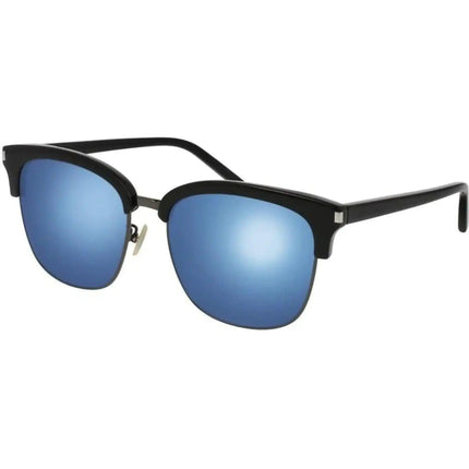 Saint Laurent Men's Sunglasses - Blue Mirror Lens Frame | SAINT LAURENT SL108K 3 ,