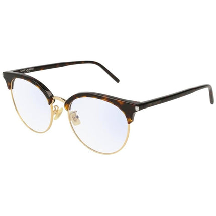 Saint Laurent Unisex Eyeglasses - Havana Plastic Cat Eye | SAINT LAURENT SL233F 003 ,