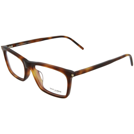 Saint Laurent Unisex Eyeglasses - Havana Trspnt Frame | SAINT LAURENT SL296F 3 ,