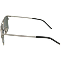 Saint Laurent Unisex Sunglasses - Green Lens Silver Frame | SAINT LAURENT SL280 4 ,