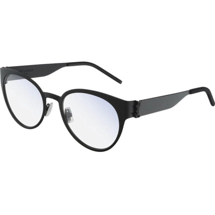 Saint Laurent Women's Eyeglasses - Black Round Full-Rim Frame | SAINT LAURENT SLM45 1 ,