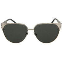 Saint Laurent Women's Sunglasses - Grey Lens Silver Frame | SAINT LAURENT SLM43F 3 ,