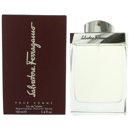 Salvatore Ferragamo Men's Eau De Toilette Spray, 3.4 oz ,