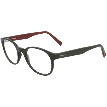 Salvatore Ferragamo Men's Eyeglasses - Olive Green | SALVATORE FERRAGAMO SF2879 321 ,