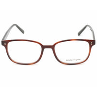 Salvatore Ferragamo Men's Eyeglasses - Tortoise/Black Rectangular Frame | SF2915 241 ,