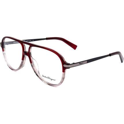 Salvatore Ferragamo Men's Eyeglasses - Wine/Turtledove | SALVATORE FERRAGAMO2855 644 ,