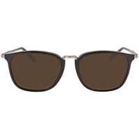 Salvatore Ferragamo Men's Sunglasses - Brown Lens Black Square Frame | SF910S 001 ,