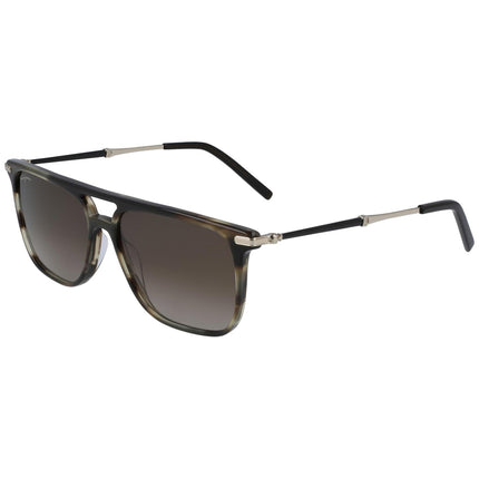 Salvatore Ferragamo Men's Sunglasses - Gradient Brown Lens Square Frame | SF966S 319 ,