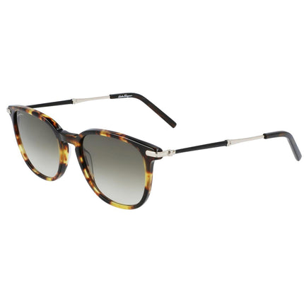 Salvatore Ferragamo Men's Sunglasses - Smoke Grey Gradient Lens Square | SF1015S 219 ,