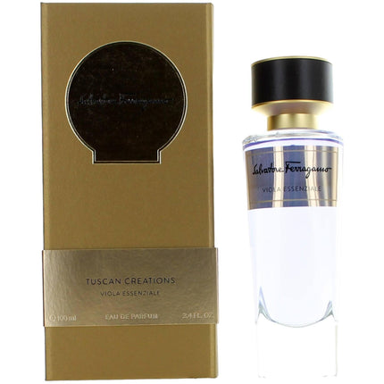 Salvatore Ferragamo Unisex Eau De Parfum Spay - Tuscan Creations Viola Essenziale, 3.4 oz ,