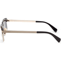 Salvatore Ferragamo Unisex Sunglasses - Black/Gold Frame | SALVATORE FERRAGAMO263S 17 ,