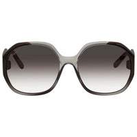 Salvatore Ferragamo Unisex Sunglasses - Grey Gradient Lens Butterfly | SF943S 007 ,