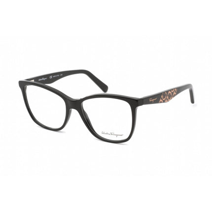 Salvatore Ferragamo Women's Eyeglasses - Black Plastic Cat Eye Frame | SF2903 001 ,