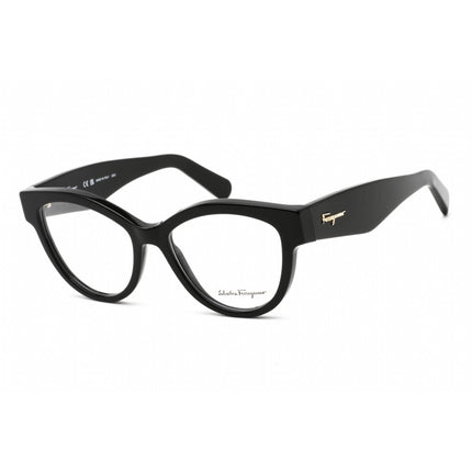Salvatore Ferragamo Women's Eyeglasses - Black Plastic Cat Eye Frame | SF2934 001 ,