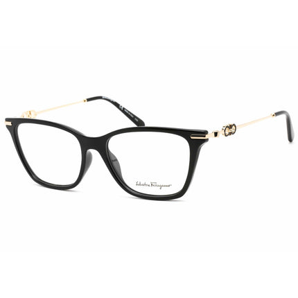 Salvatore Ferragamo Women's Eyeglasses - Black Plastic Frame Demo Lens | SF2891 001 ,