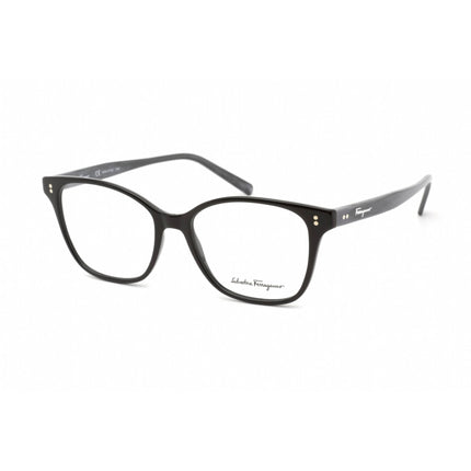 Salvatore Ferragamo Women's Eyeglasses - Black/Grey Marble Cat Eye Frame | SF2912 004 ,