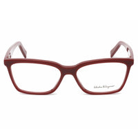 Salvatore Ferragamo Women's Eyeglasses - Burgundy Full-Rim Plastic Frame | SF2904 601 ,