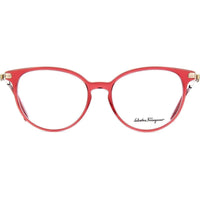 Salvatore Ferragamo Women's Eyeglasses - Cherry Frame | SALVATORE FERRAGAMO SF2862 623 ,