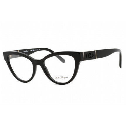 Salvatore Ferragamo Women's Eyeglasses - Full Rim Black Plastic Cat Eye | SF2920 001 ,