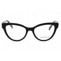 Salvatore Ferragamo Women's Eyeglasses - Full Rim Black Plastic Cat Eye | SF2920 001 ,