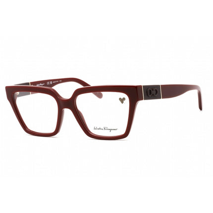 Salvatore Ferragamo Women's Eyeglasses - Full Rim Burgundy Plastic Frame | SF2919 601 ,