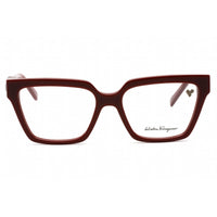 Salvatore Ferragamo Women's Eyeglasses - Full Rim Burgundy Plastic Frame | SF2919 601 ,