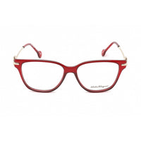 Salvatore Ferragamo Women's Eyeglasses - Full Rim Cat Eye Burgundy Frame | SF2864 604 ,