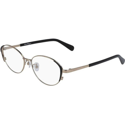 Salvatore Ferragamo Women's Eyeglasses - Gold and Black | SALVATORE FERRAGAMO2540A 786 ,