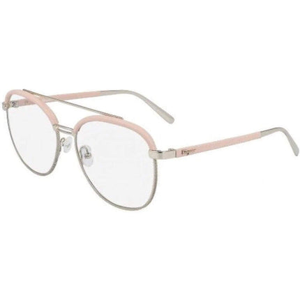 Salvatore Ferragamo Women's Eyeglasses - Gold Nude | SALVATORE FERRAGAMO SF2195L 718 ,