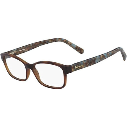 Salvatore Ferragamo Women's Eyeglasses - Havana Frame | SALVATORE FERRAGAMO SF2798 214 ,