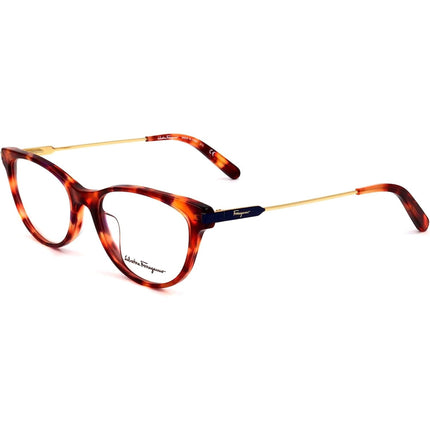 Salvatore Ferragamo Women's Eyeglasses - Havana Frame | SALVATORE FERRAGAMO2852 214 ,