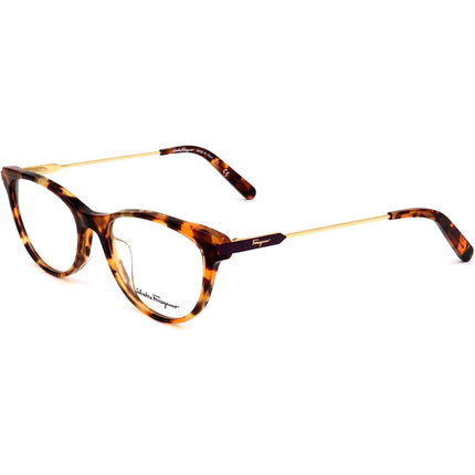 Salvatore Ferragamo Women's Eyeglasses - Rust Havana | SALVATORE FERRAGAMO2852 638 ,