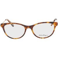 Salvatore Ferragamo Women's Eyeglasses - Rust Havana | SALVATORE FERRAGAMO2852 638 ,
