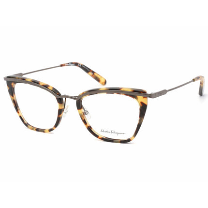 Salvatore Ferragamo Women's Eyeglasses - Tokio Tortoise/Ruthenium Frame | SF2205 285 ,