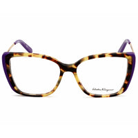 Salvatore Ferragamo Women's Eyeglasses - Tokyo Havana/Purple Frame | SF2850 285 ,