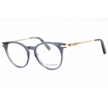 Salvatore Ferragamo Women's Eyeglasses - Transparent Blue Plastic Frame | SF2927 432 ,