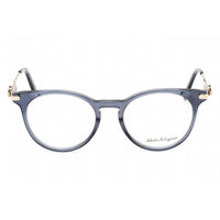 Salvatore Ferragamo Women's Eyeglasses - Transparent Blue Plastic Frame | SF2927 432 ,